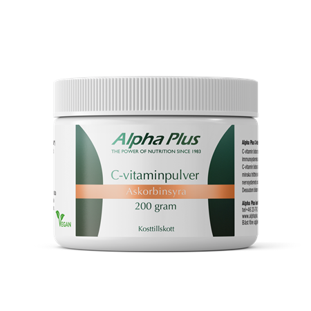 Alpha-plus C-vitaminpulver 200 g