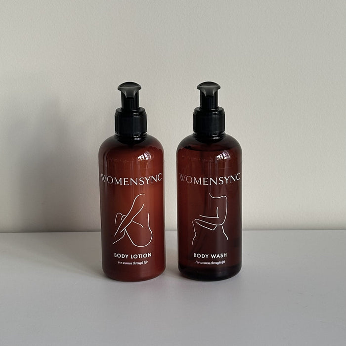 Womensync Body Lotion & Body Wash Paket 250 ml x 2