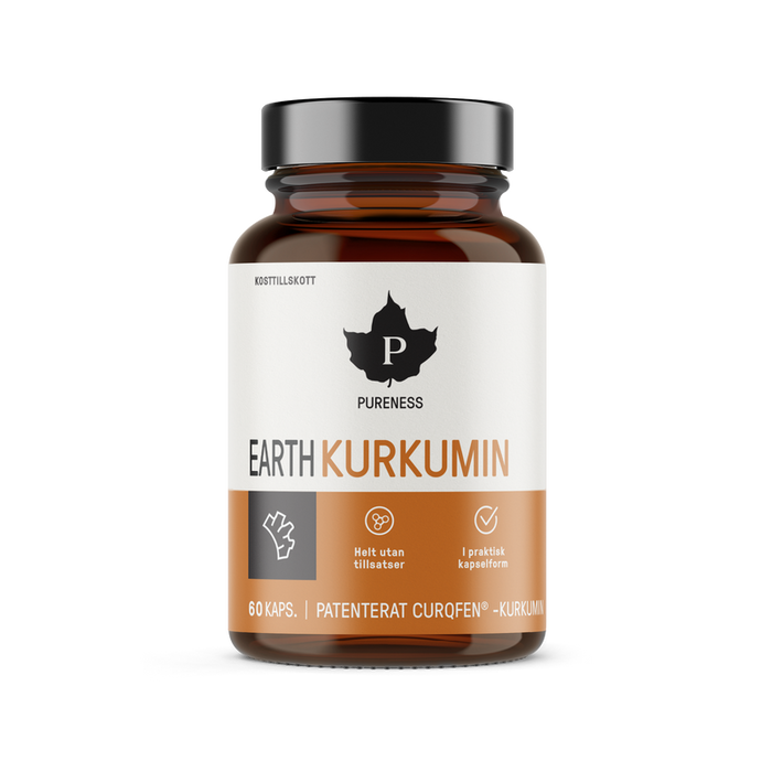 Pureness EARTH Kurkumin - 60 kapslar