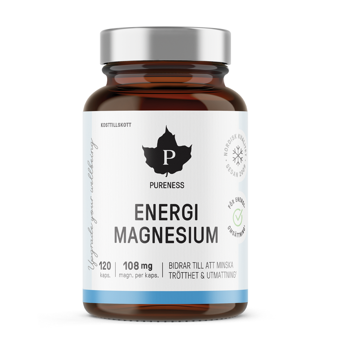 Pureness Energimagnesium - 120 kapslar