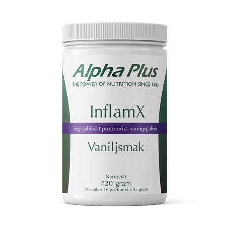 Alpha-plus InflamX Vaniljsmak 720 g
