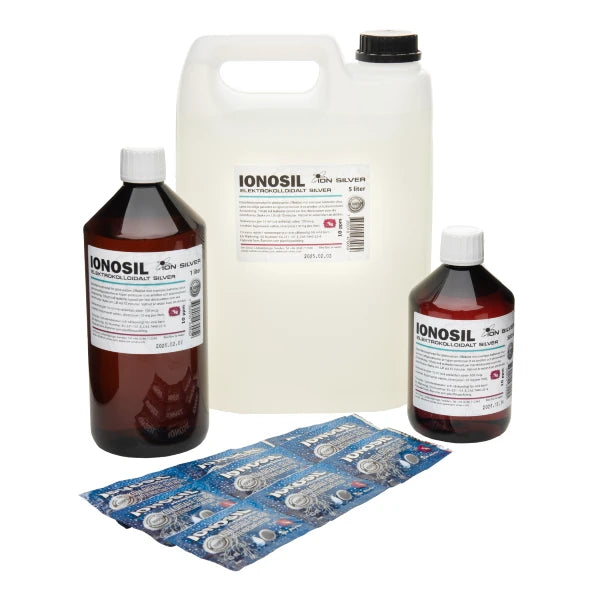 Ion Silver Ionosil kolloidalt silver 500 ml, 1 liter, 5 liter