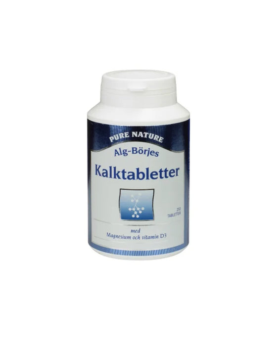 Alg-Börje Kalktabletter 250 tabletter