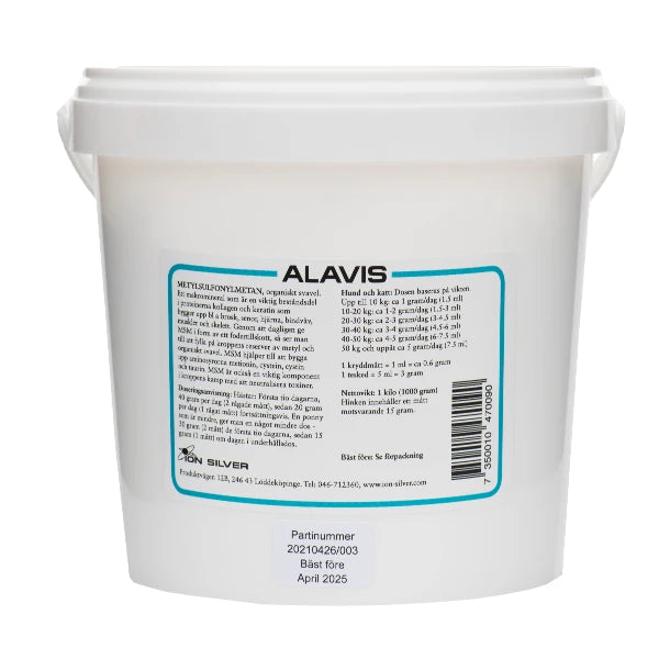 Ion silver MSM Alavis