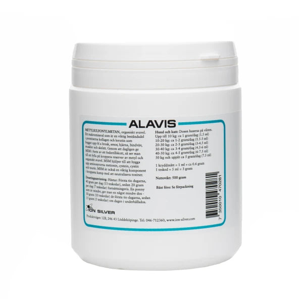 Ion silver MSM Alavis