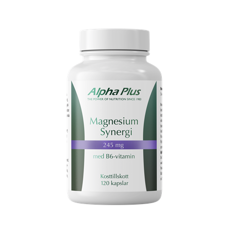 Alpha-plus Magnesium Synergi 120 kapslar