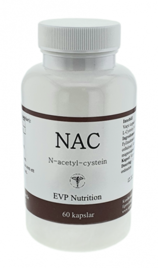 Egenvårdspoolen L-Cystein (NAC) 500 mg 60 kapslar
