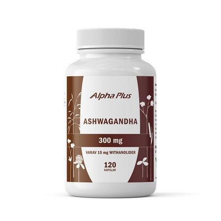 Alpha-plus Ashwagandha 120 kapslar