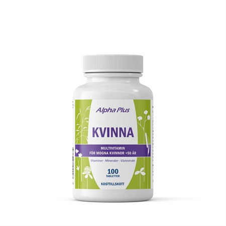 Alpha-plus Kvinna 100 tabletter