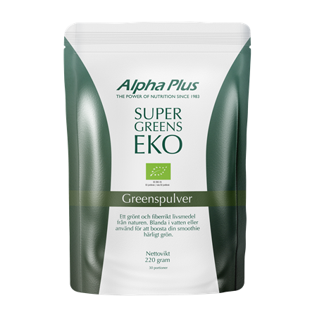 Alpha-plus Super Greens EKO 220 g