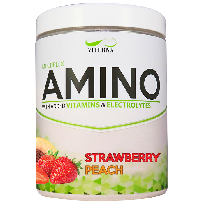 Viterna Amino Strawberry Peach - 400 g - Vegan