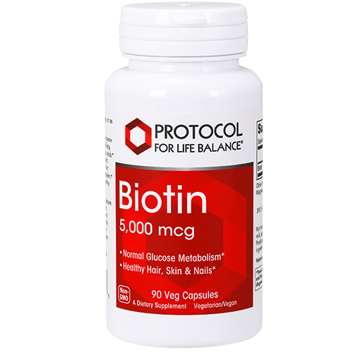 Protocol For Life Biotin 5mg 5000mcg 90 vegkapslar