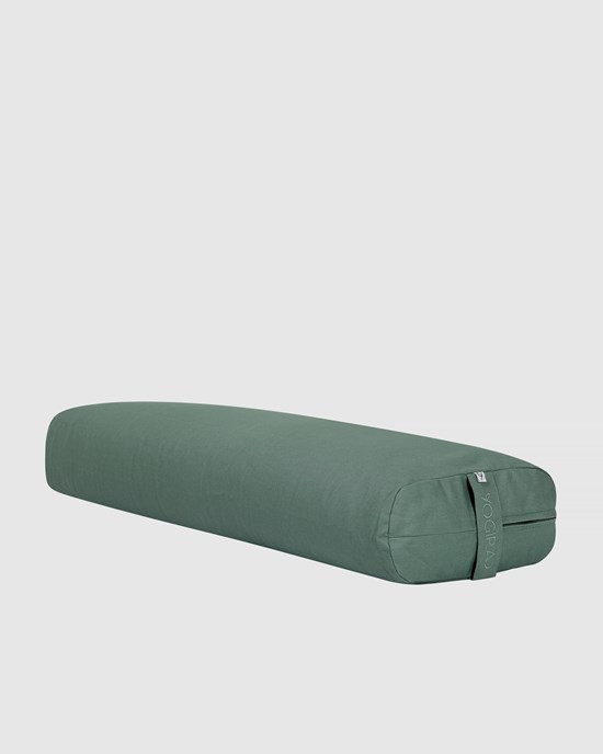 Yogiraj Bolster Rectangular bolster, Moss green
