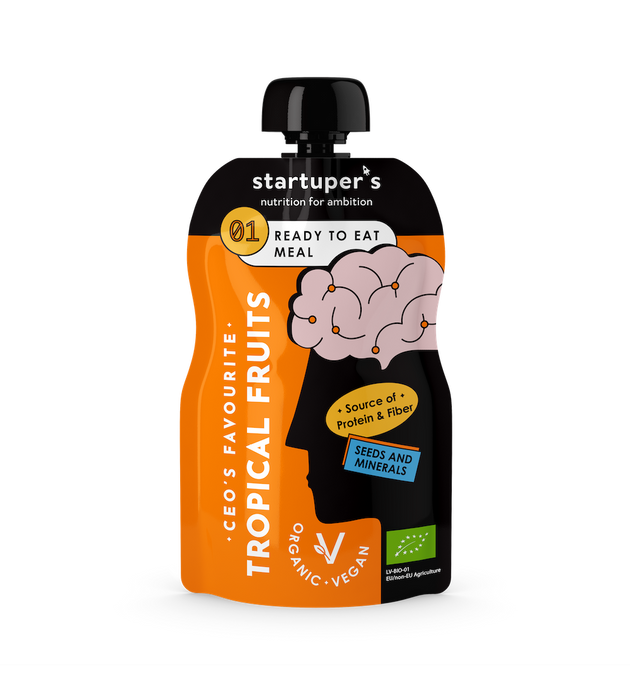 Startupers Smoothies CEO’s Favorite – Smoothie Tropical Fruits EKO 200 g