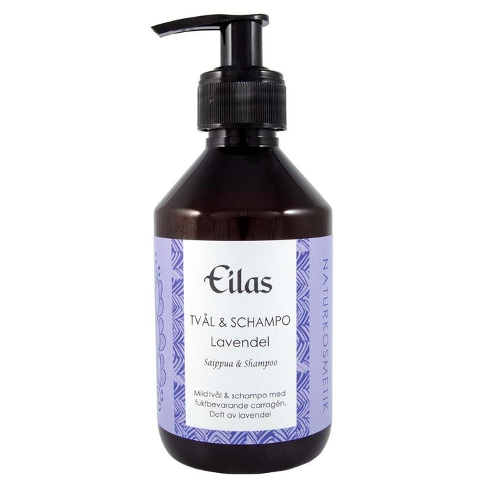 Eilas Tvål/schampo, lavendel, flytande 260 ml