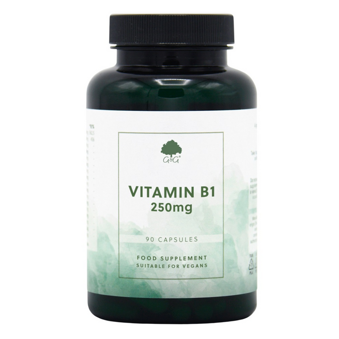 G&G Vitamins B-1 250mg 90 kapslar
