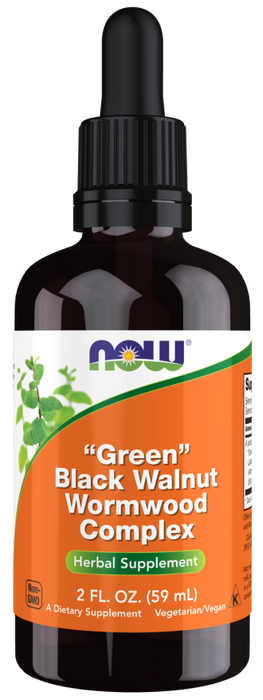 Now Foods Green Black Walnut Wormwood Complex Liquid 59 ml