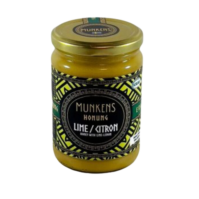 Munkens Hälsa Honung Raw Lime & Citron Eko/Krav 500 g