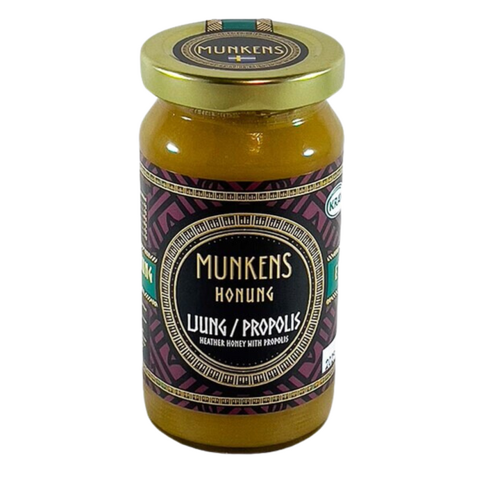 Munkens Hälsa Honung Raw Ljung & Propolis Eko/Krav 500 g