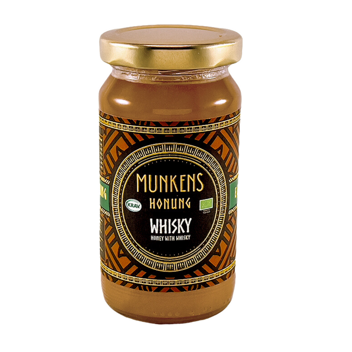 Munkens Hälsa Honung Raw Whiskey (Talisker 10 år) Eko/Krav 280 g