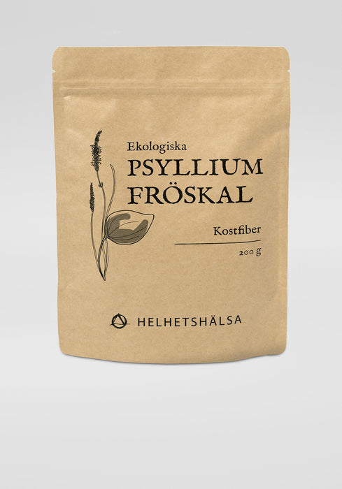 Helhetshälsa Psylliumfröskal, eko 200 g