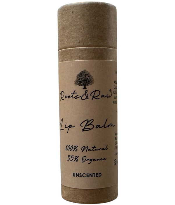 Roots & Raw Lip Balm oparfymerad 10 g