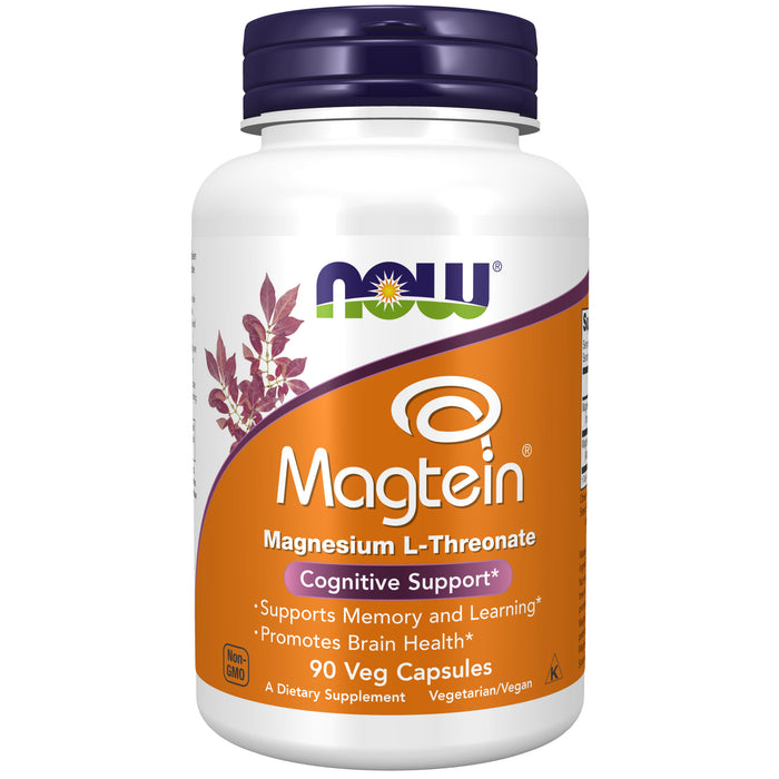 Now Foods Magtein® 90 vegkapslar