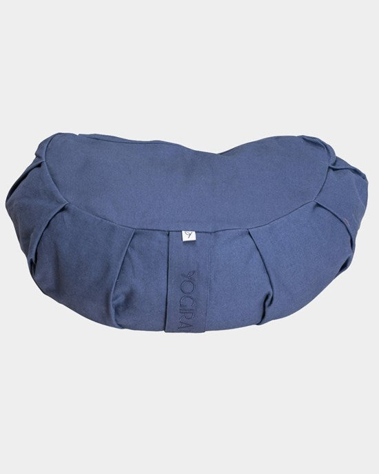 Yogiraj Meditationskudde Meditation cushion, crescent, Blueberry Blue