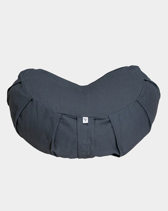 Yogiraj Meditationskudde Meditation cushion, crescent, Graphite Grey