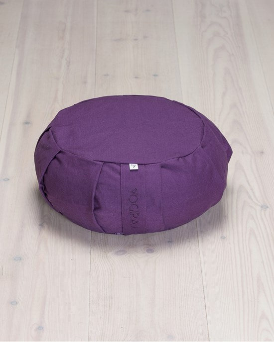 Yogiraj Meditationskudde Meditation cushion, round, Lilac Purple