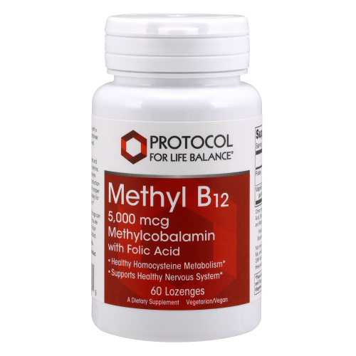 Protocol For Life Methyl B-12 5000mcg 60 sugtabletter