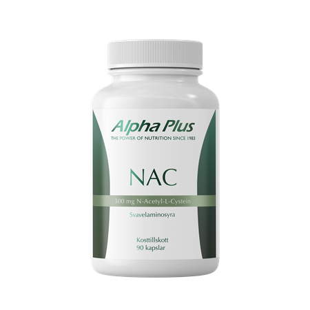Alpha-plus NAC 90 kapslar