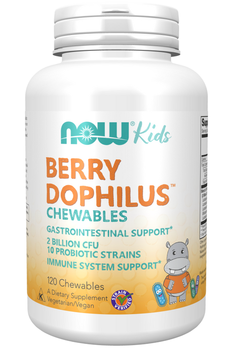 Now Foods Kids BerryDophilus™ Chewables
