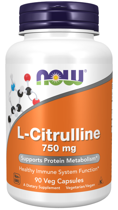 Now Foods Citrulline 750 mg 90 vegkapslar