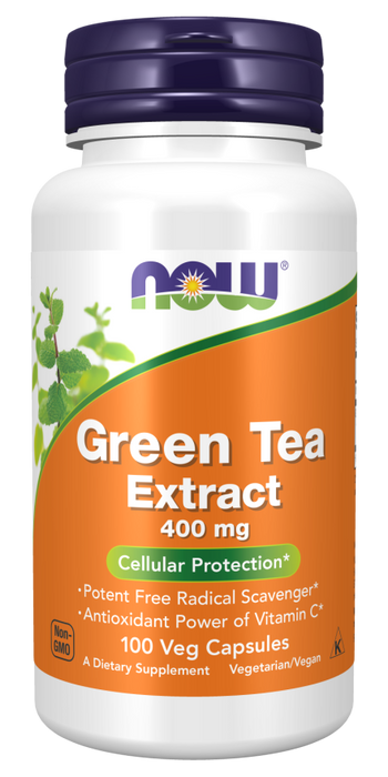 Now Foods Green Tea Extract 400 mg 100 kapslar