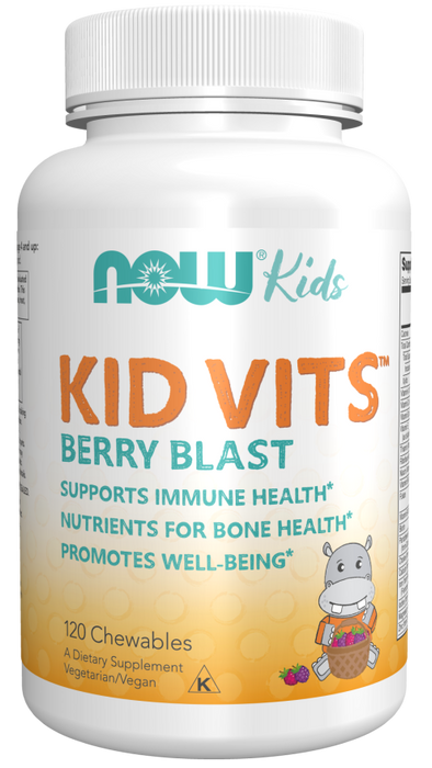 Now Foods Kid Vits Berry Blast 120 tabletter