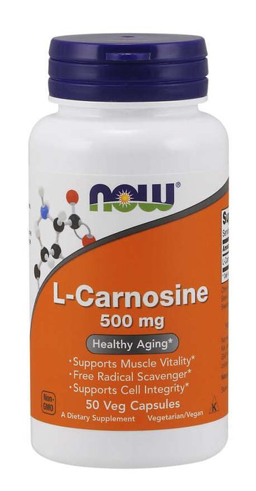 Now Foods L-Carnosine 500 mg 50 vegkapslar
