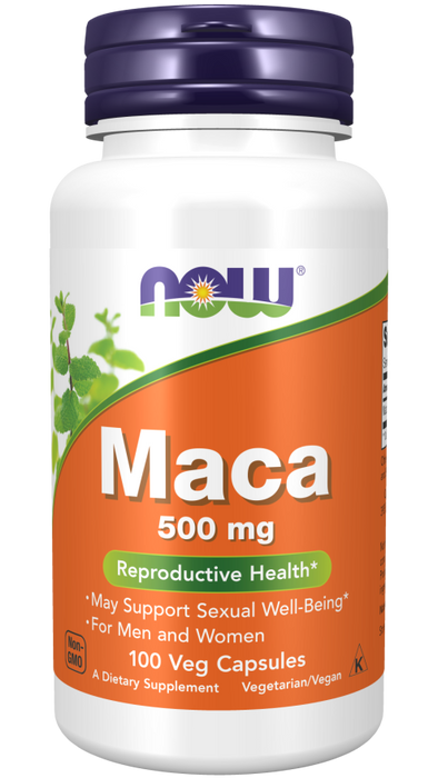 Now Foods MACA 500 mg 100 vegkapslar