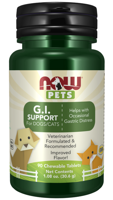 Now Foods Pets Gi support (probiotika) 90 LOZ 27 g