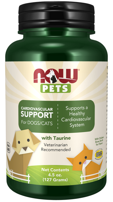 Now Foods Pets Cardiovascular support pulver 4.5 OZ 127 g