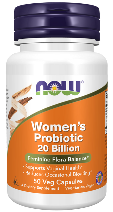 Now Foods Women's Probiotic 20 Billion 50 vegkapslar