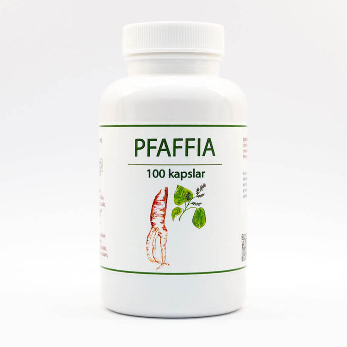 Derivata medicus Pfaffia 100 kapslar