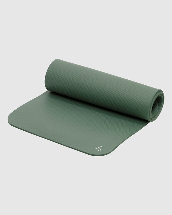 Yogiraj Pilates & Stretch mat, Moss green
