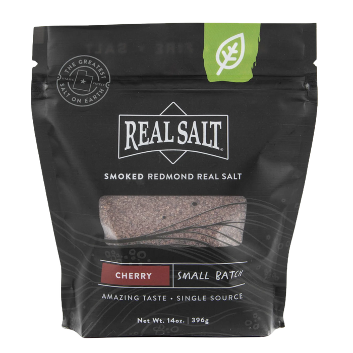 Redmond Real Salt CHERRY Smoked Salt 14 oz 397 g Pouch