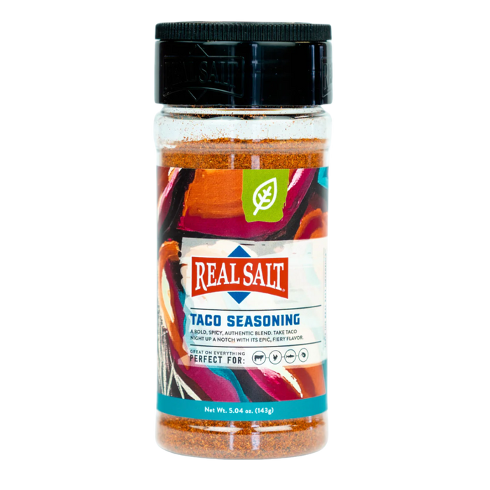 Redmond Real Salt Seasonings TACO 4.41 oz 143 g Shaker