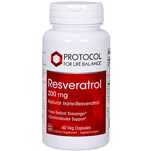 Protocol For Life Resveratrol 200mg 60 vegkapslar
