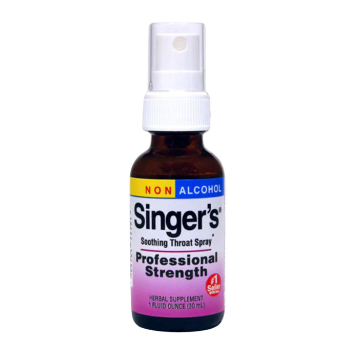 Herbs Etc Singer's Saving Grace® Professional Strength Non Alcohol Spray 1oz (30ml)