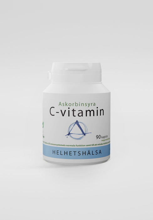 Helhetshälsa C-vitamin, askorbinsyra, 600 mg 90 kapslar