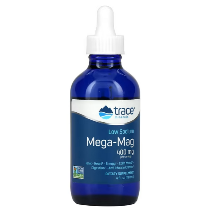 Trace Minerals Liquid Mega-Mag (400 mg) 118 ml