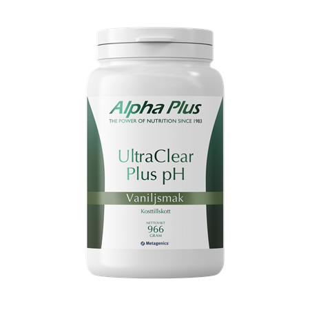Alpha-plus UltraClear Plus pH Vaniljsmak 966 g